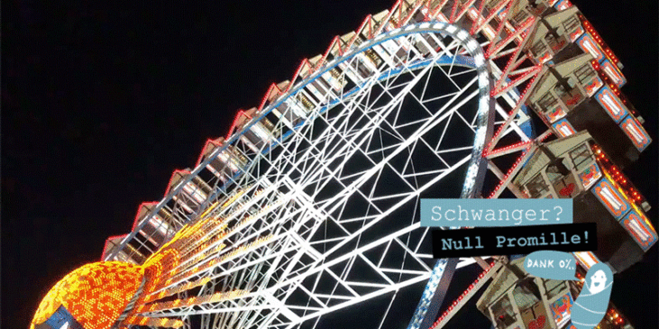 Das Riesenrad dreht sich über dem Oktoberfest - schwanger-am-oktoberfest-2019